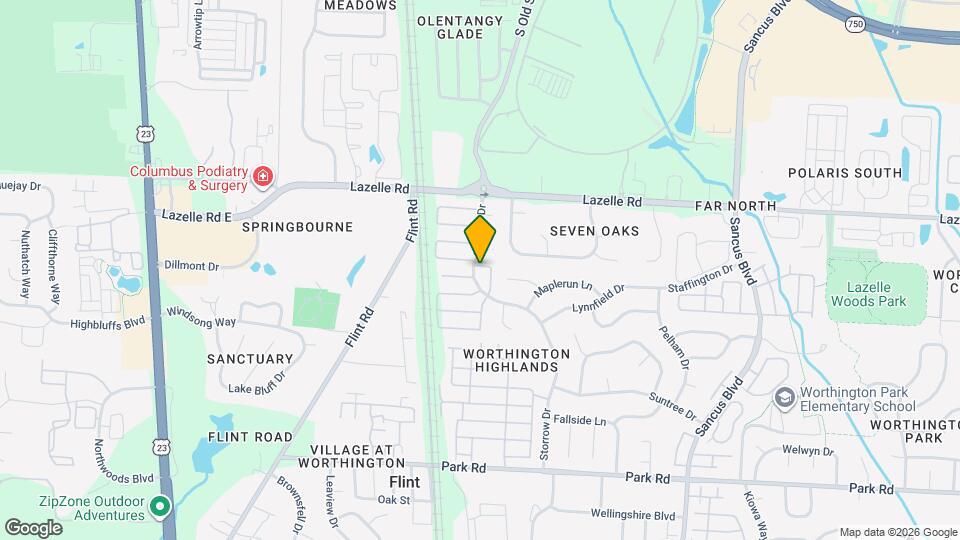 8284 Storrow Dr Map and Location Details