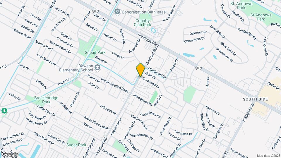 6702 Everhart Rd, Unit K104 Map and Location Details