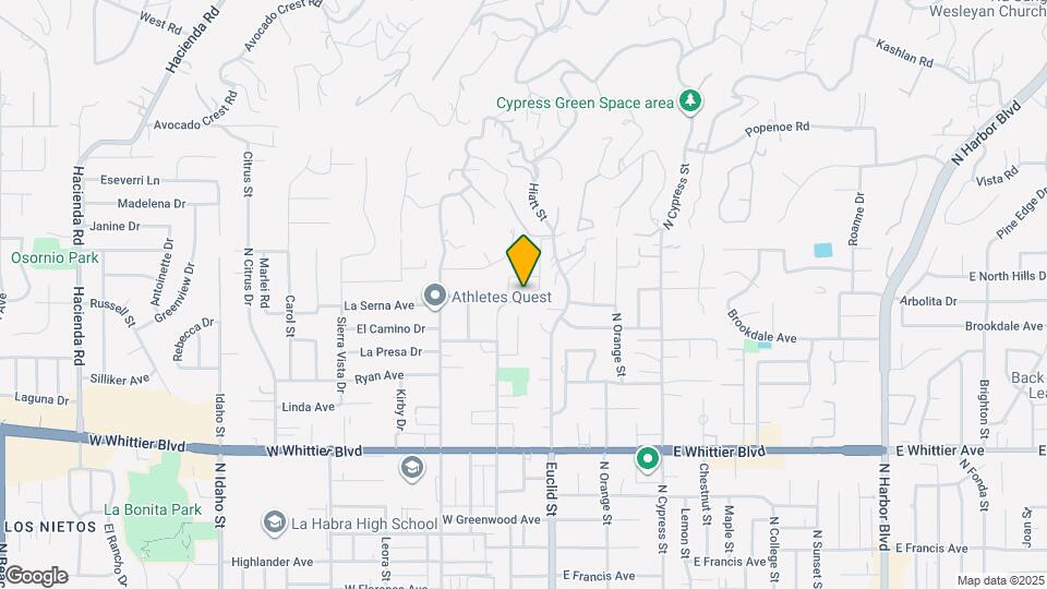 151 W Hillside St Map and Location Details