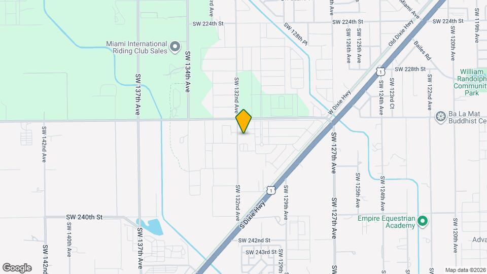 13162 SW 233rd St Map and Location Details