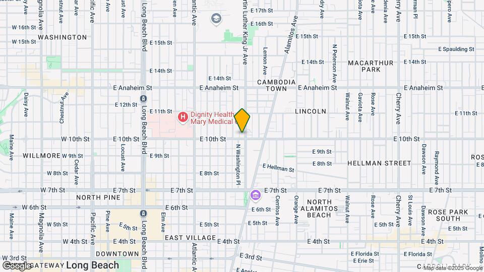 921-937 E 10th St Map and Location Details