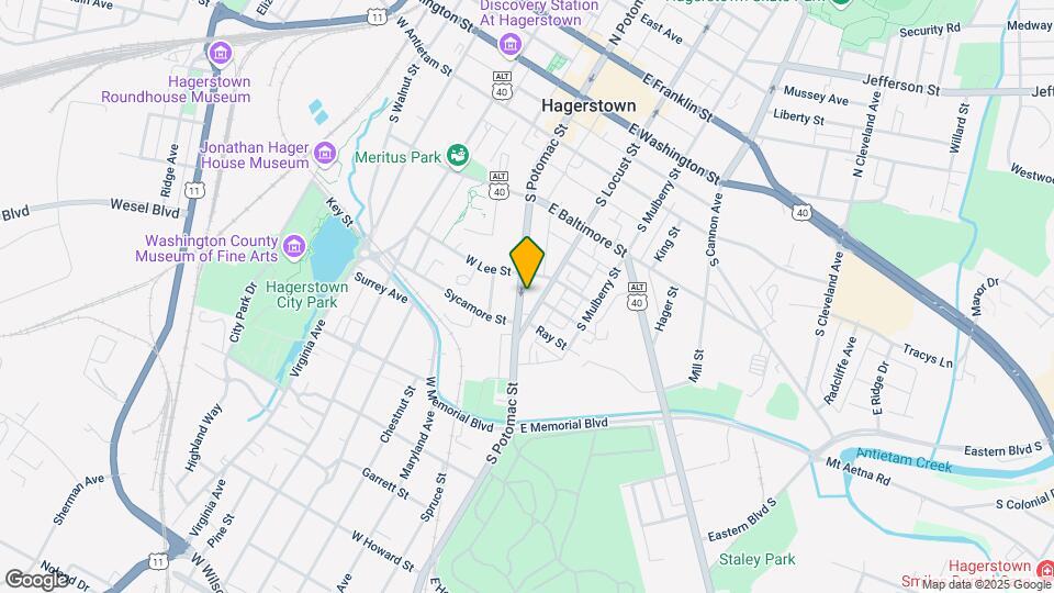 320 S Potomac St Map and Location Details