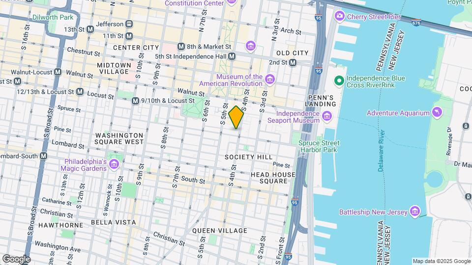 262 S 4th St Map and Location Details
