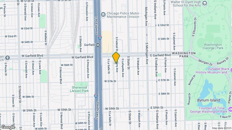 5536 S Perry Ave Mapa y Detalles de la Ubicación