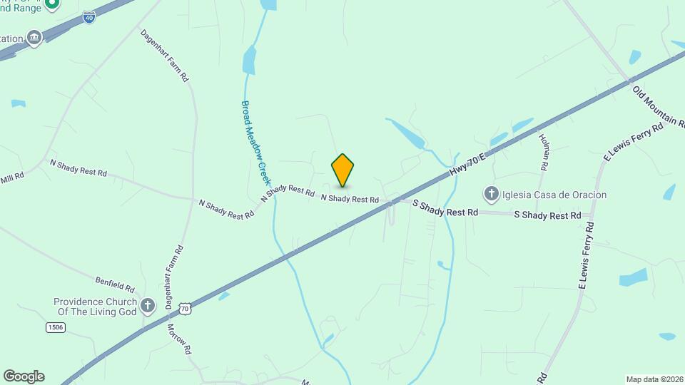 105 Oak Knoll Dr Map and Location Details