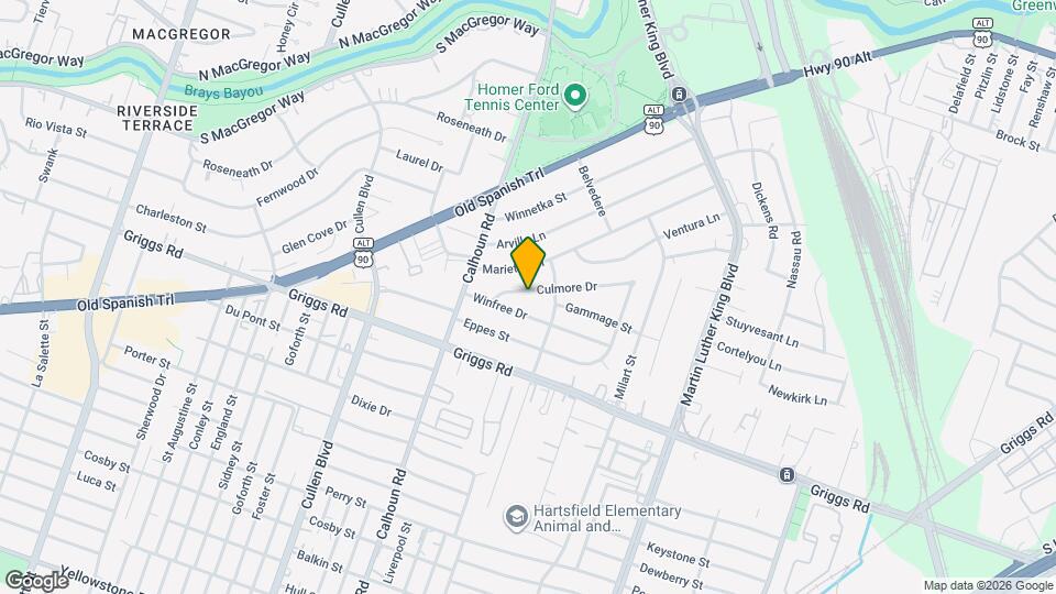 4830 Culmore Dr Map and Location Details