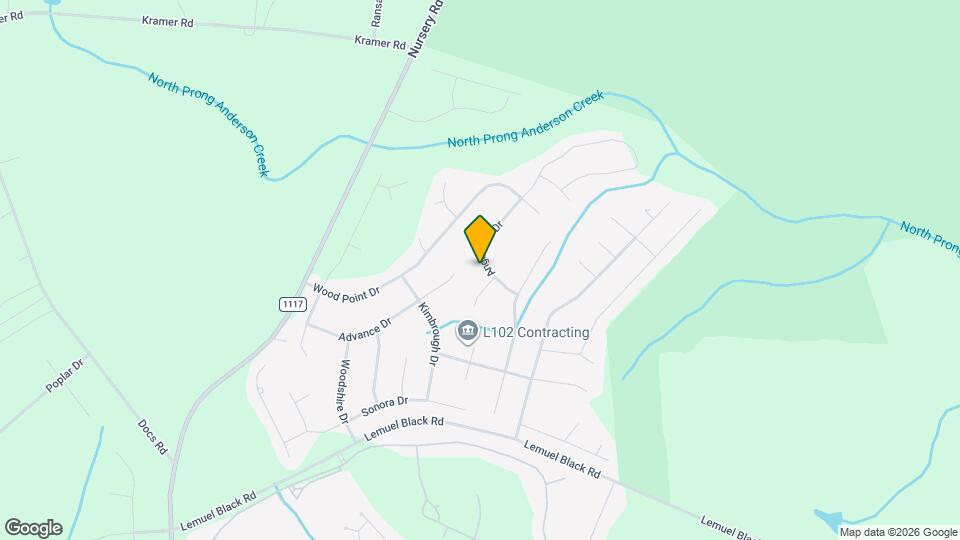 111 Angel Oak Dr Map and Location Details