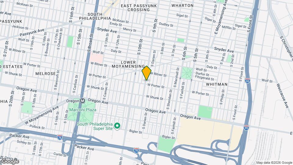 2447 S 9th St Map and Location Details