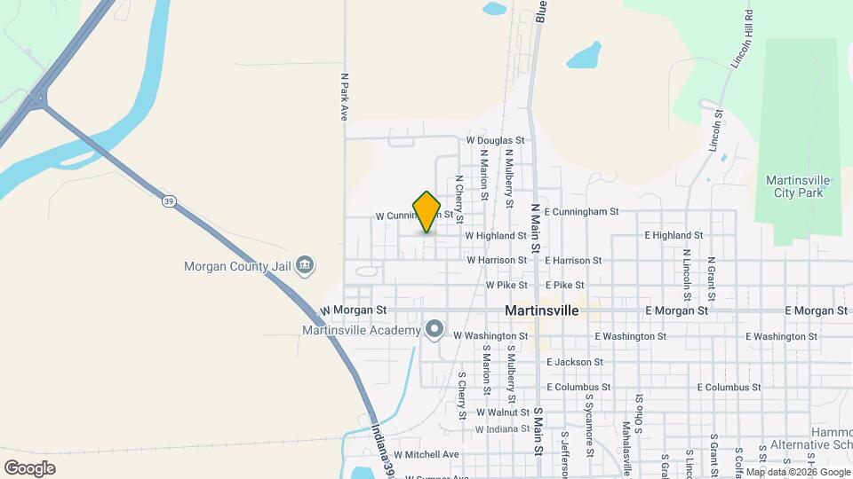 419 W Highland St Map and Location Details