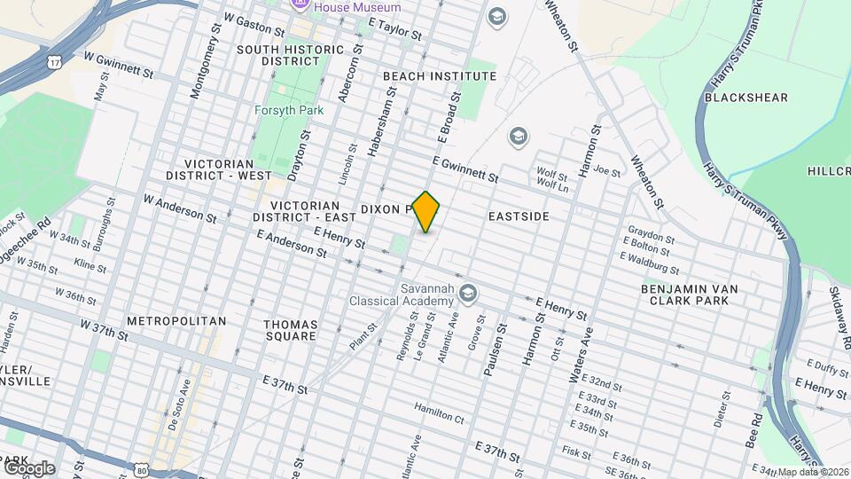 616 E Duffy St Map and Location Details