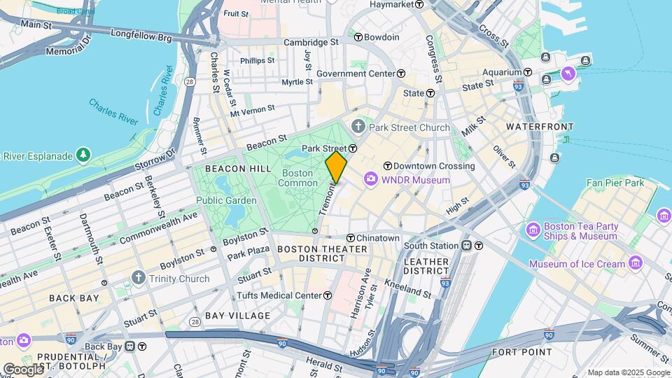 151 Tremont St, Unit 15G Map and Location Details