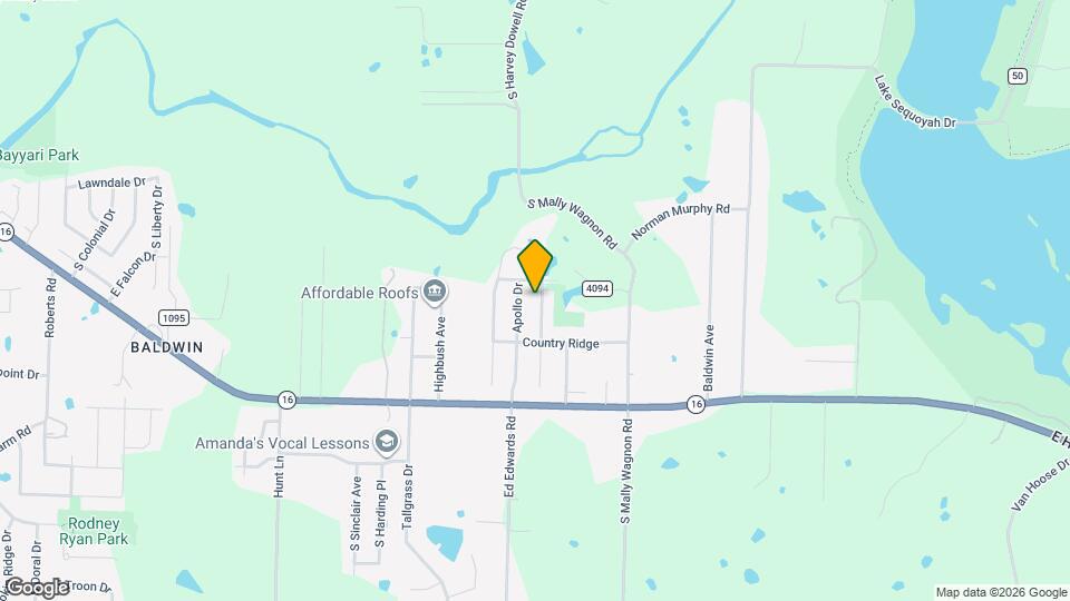 1123 S Spritz Dr Map and Location Details