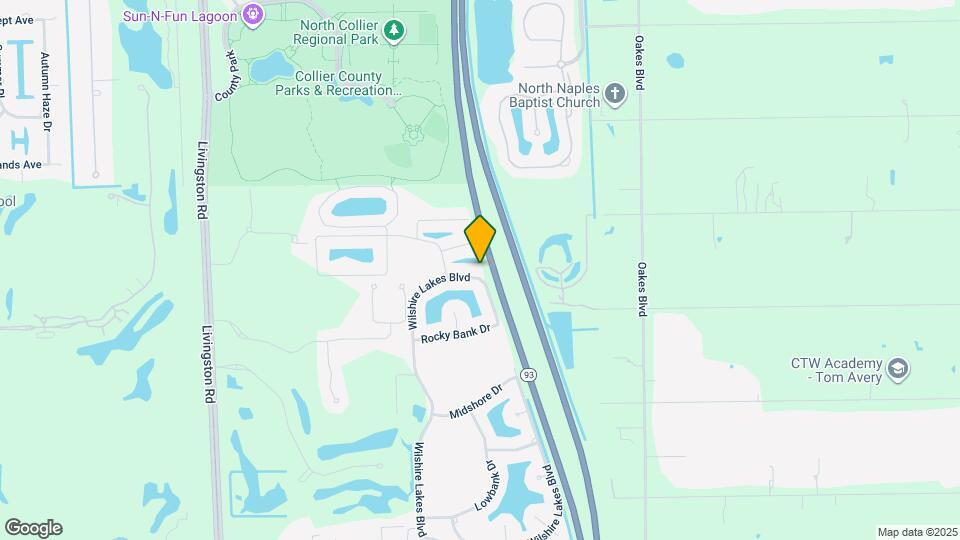 9754 Wilshire Lakes Blvd Map and Location Details