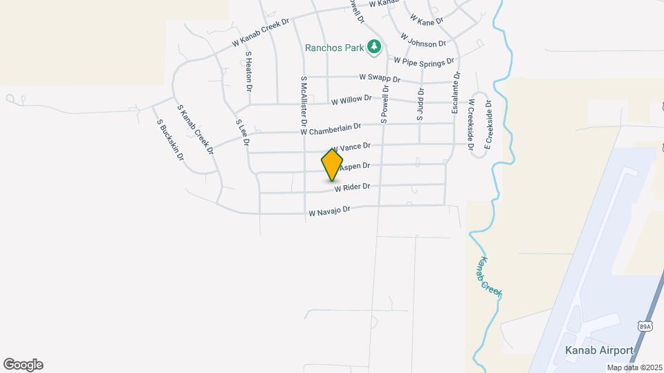 736 W Rider Dr Map and Location Details