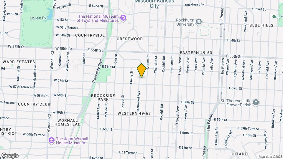 5635 Kenwood Ave Map and Location Details