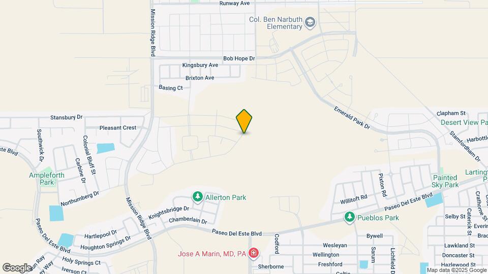 832 Eltham Dr Map and Location Details