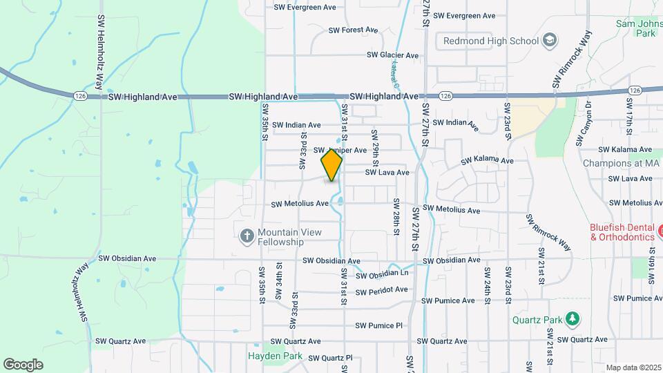 1210 SW 32nd Ct Map and Location Details
