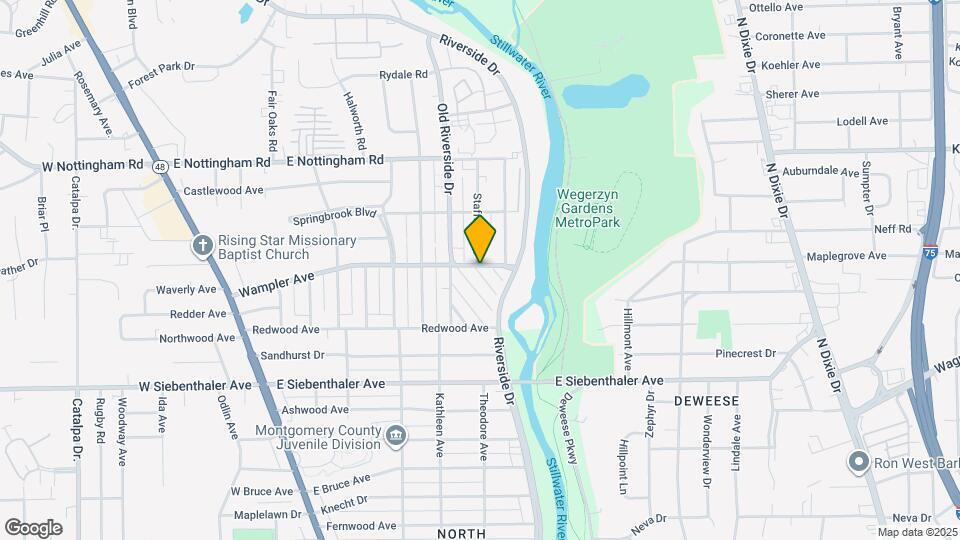 636 Wampler Ave Map and Location Details