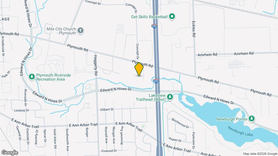 40335 Plymouth Rd Mapa y Detalles de la Ubicación