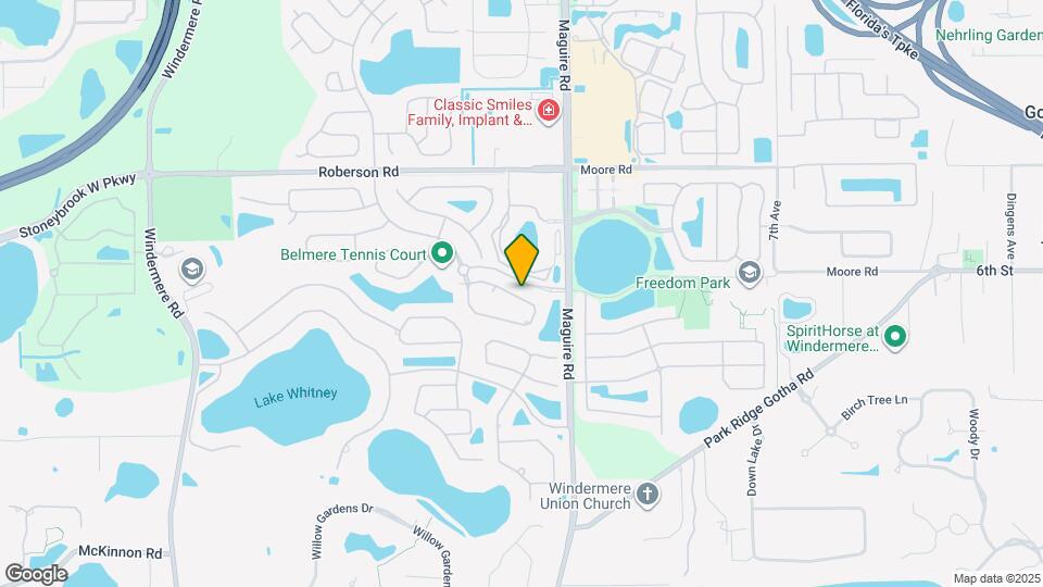 1626 Whitney Isles Dr Map and Location Details