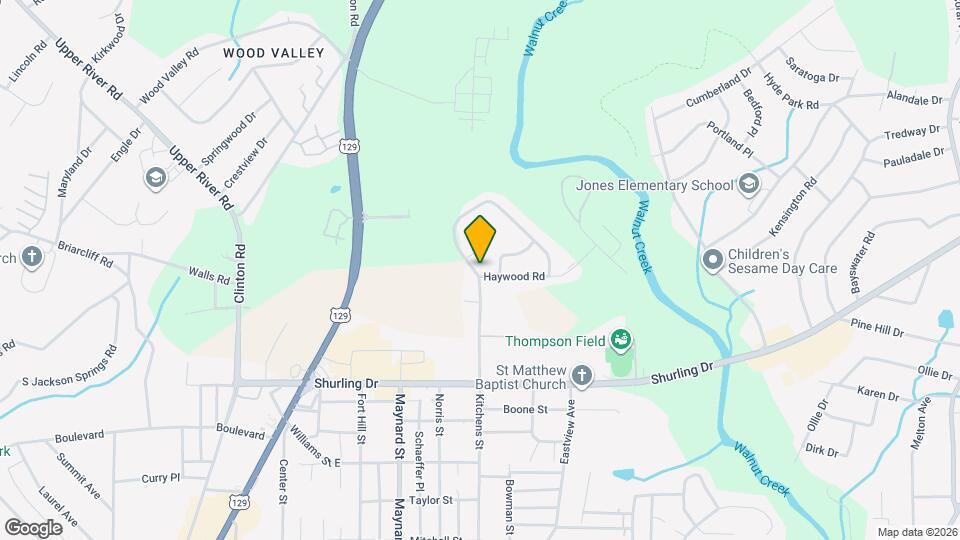 1703 Kitchens Rd Map and Location Details