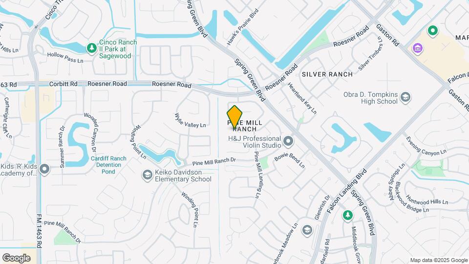 26634 Clear Mill Ln Map and Location Details