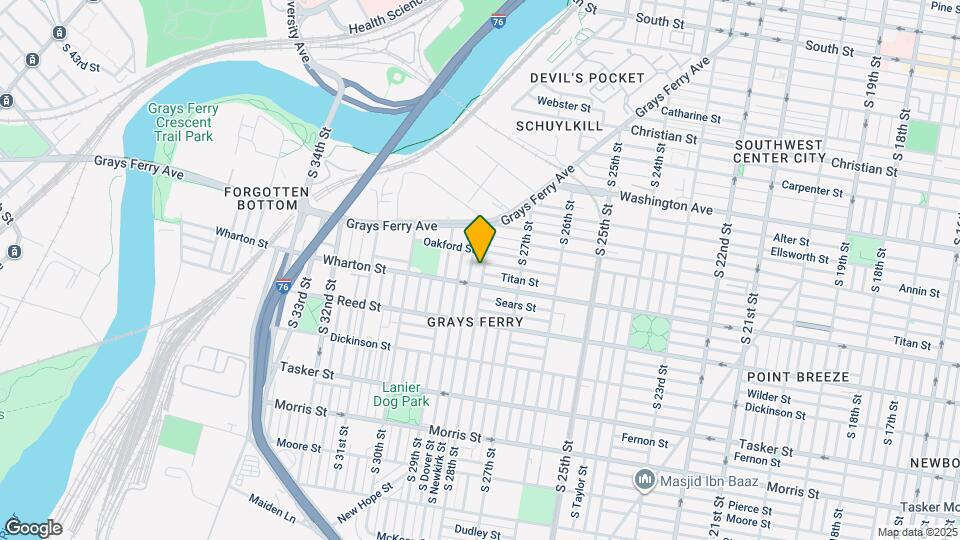 1260 S 28th St Map and Location Details