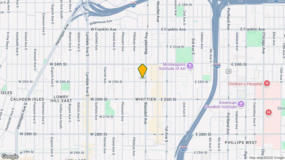 2450 Blaisdell Ave, Unit 2 Mapa y Detalles de la Ubicación