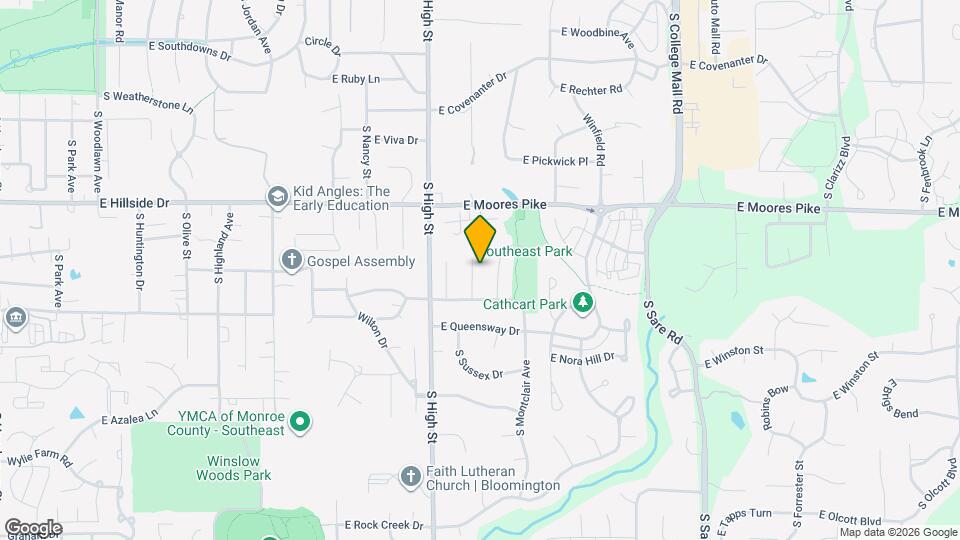 1633 Greenfield Ct Map and Location Details