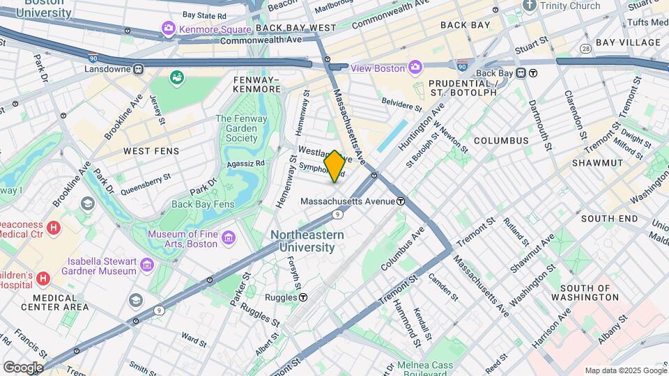 58 Gainsborough St Map and Location Details