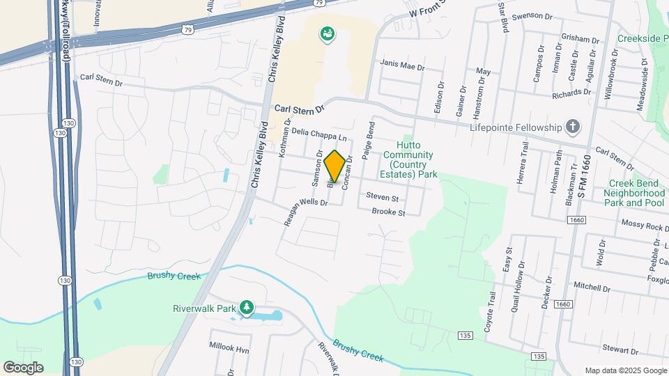 2009 Blewett Dr Map and Location Details