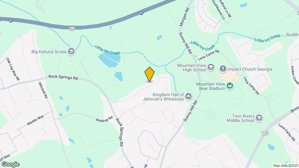 2014 Manor Oak Ln Mapa y Detalles de la Ubicación