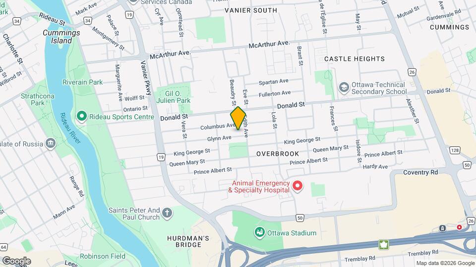 257 Glynn Av Map and Location Details