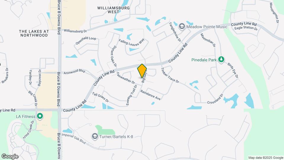 1231 Big Sky Dr Map and Location Details