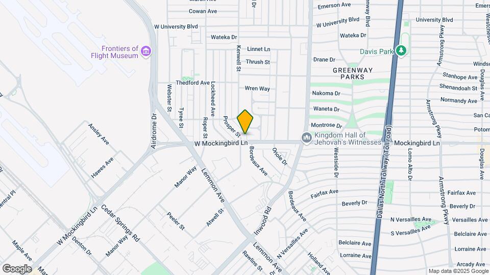 6504 Prosper St Map and Location Details
