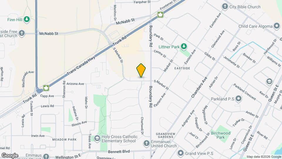 158-172 S Market St Map and Location Details