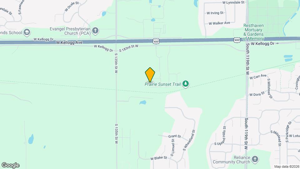 1861-1861 S Hickory Creek Ct Mapa y Detalles de la Ubicación