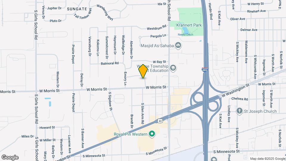 1116 Heatherwood Dr Map and Location Details