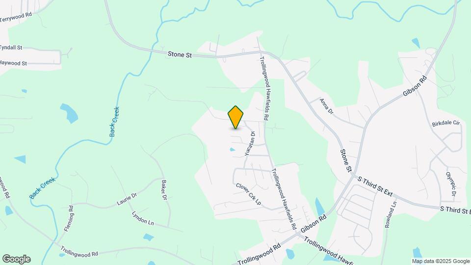 1253 Sonora Dr Map and Location Details