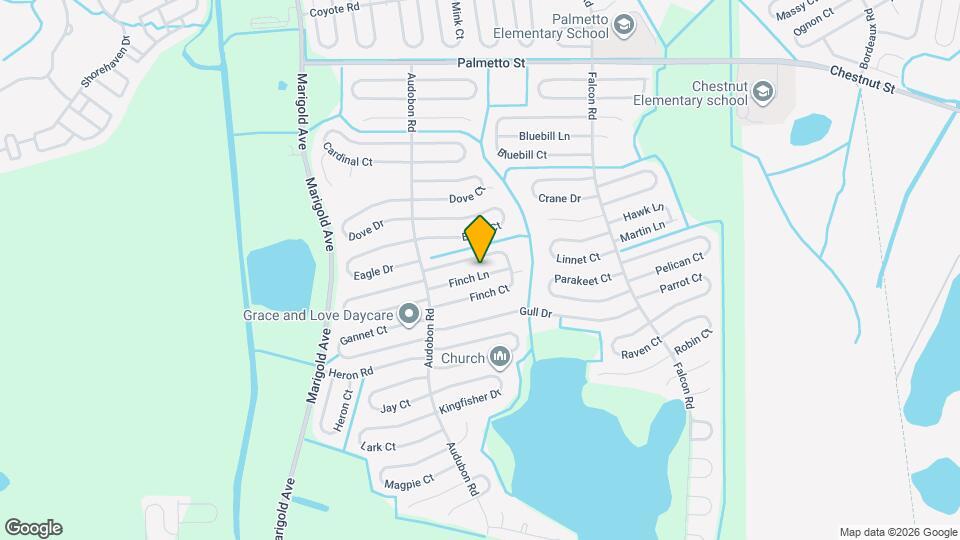 521 Finch Ln Mapa y Detalles de la Ubicación