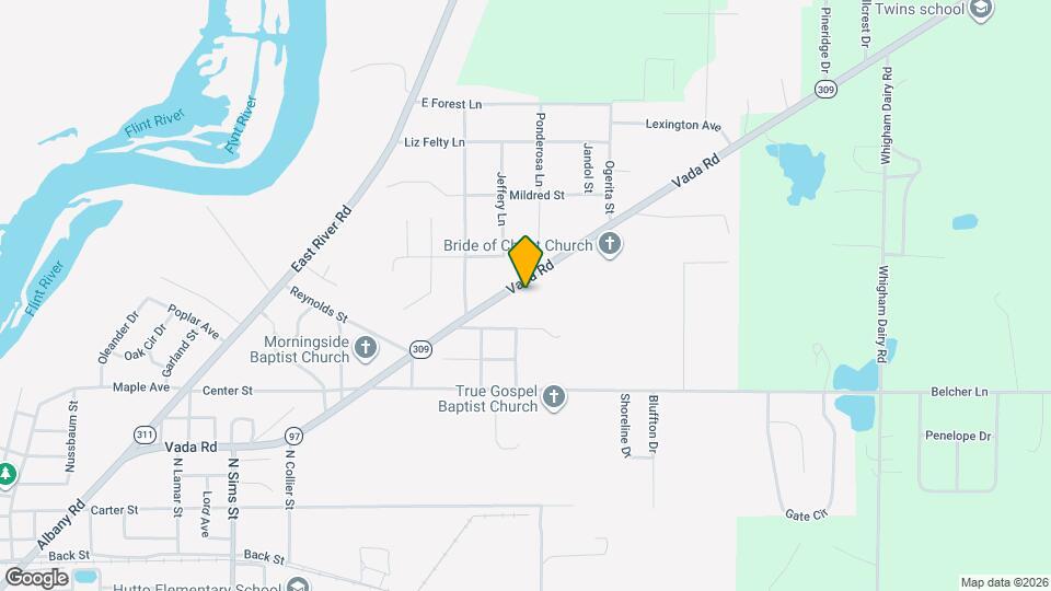 1612 Vada Rd Map and Location Details