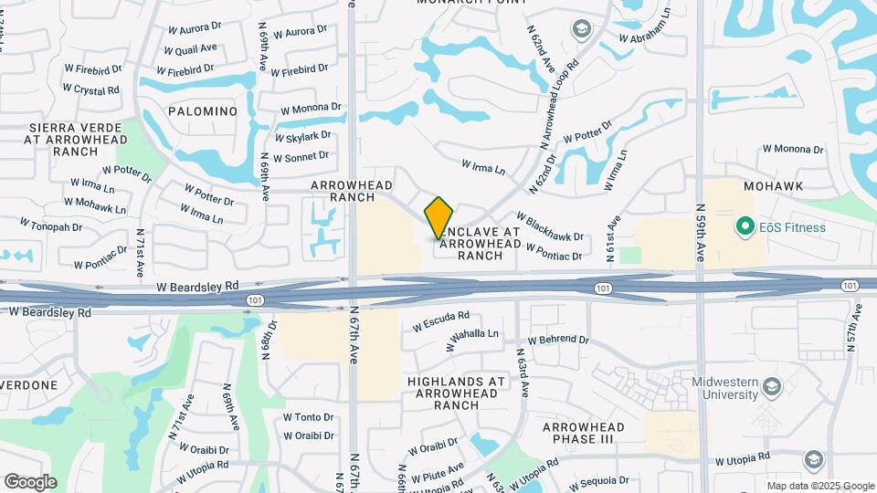 6397 W Blackhawk Dr Map and Location Details