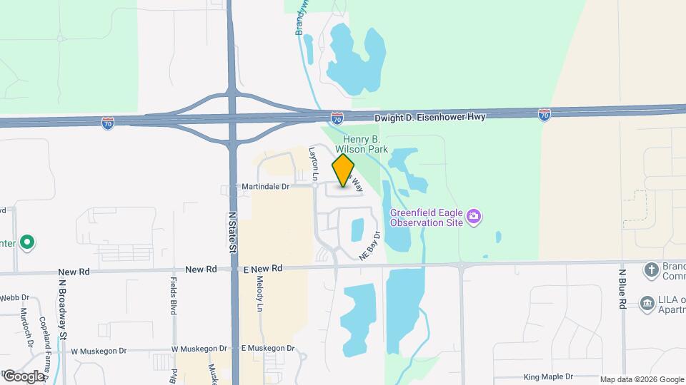 668 Fern St Map and Location Details