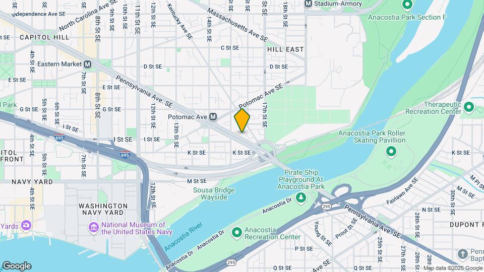 1522 Pennsylvania Ave SE Map and Location Details