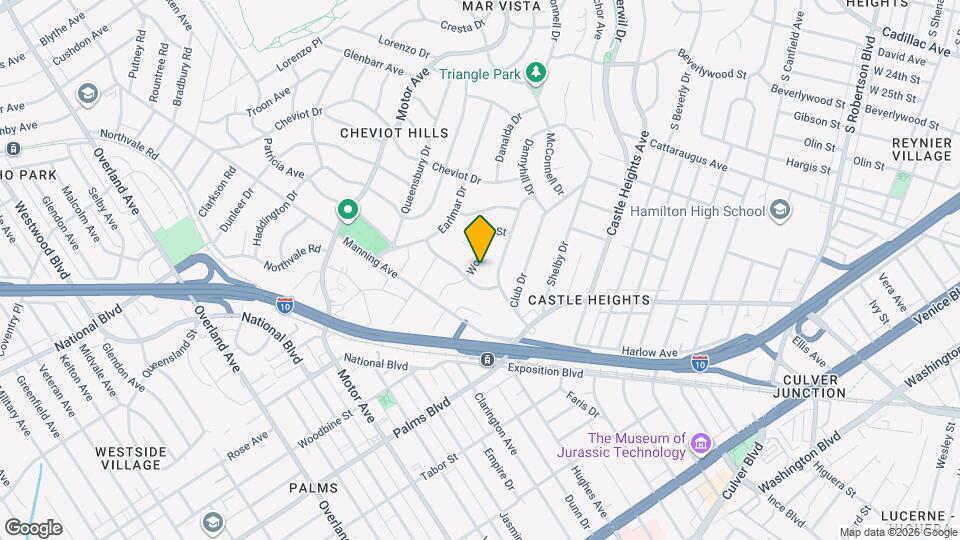 3262 Woodbine St Map and Location Details