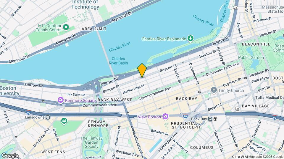 409 Beacon St Map and Location Details