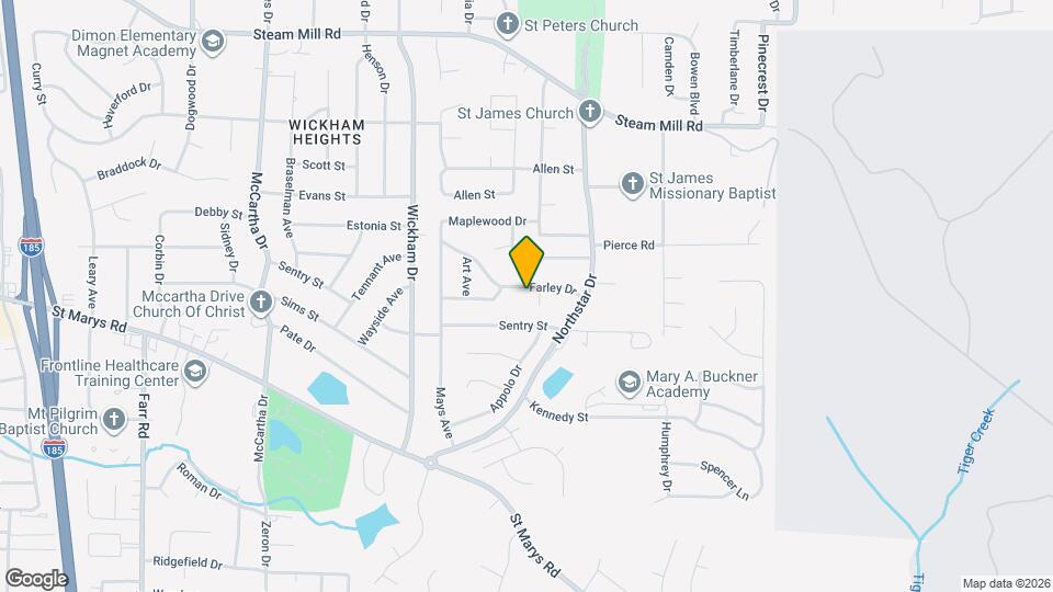 4700 Farley Dr Map and Location Details