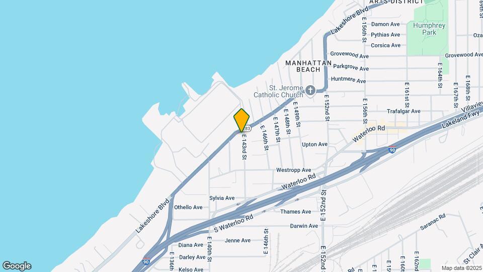14236 Lakeshore Blvd Map and Location Details