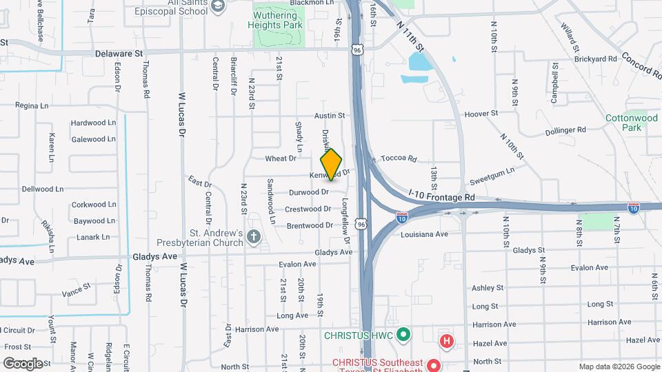 3450 Durwood Dr Map and Location Details