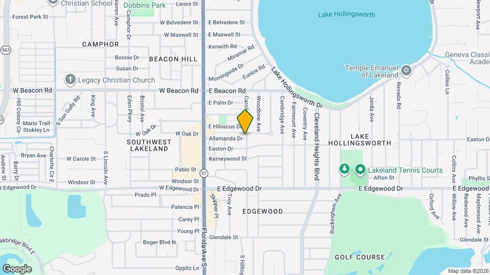 420 Allamanda Dr Map and Location Details